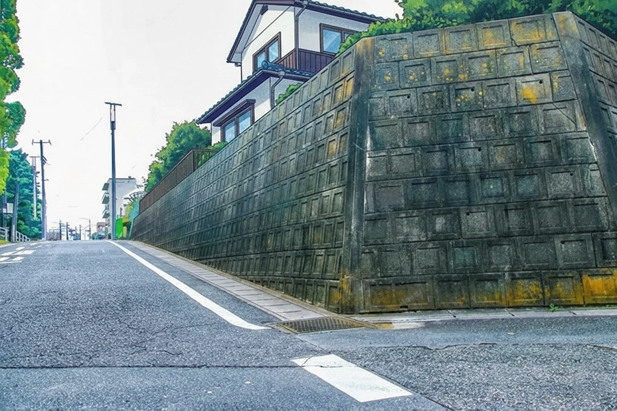 擁壁イメージイラスト